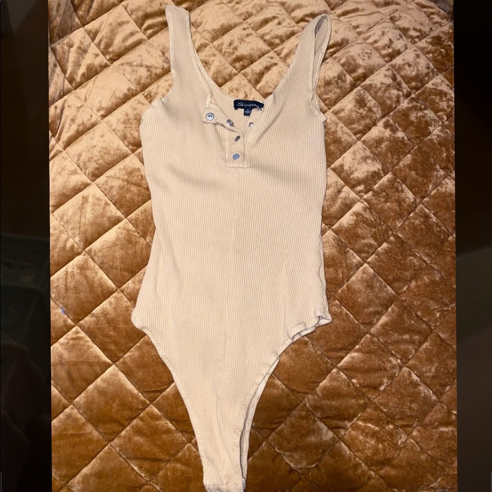 Ribbed bodysuit